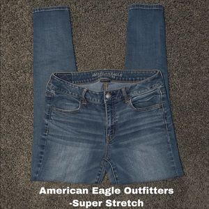 American Eagle Medium-Wash Jeggings